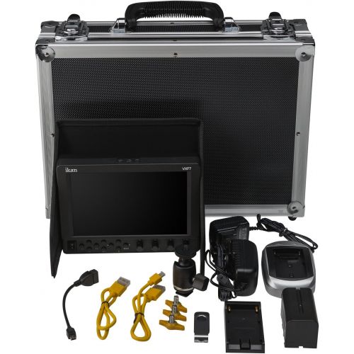  Ikan Vxf7 Field Monitor Deluxe Kit for Panasonic D54 Series Black (VXF7-DK-P)