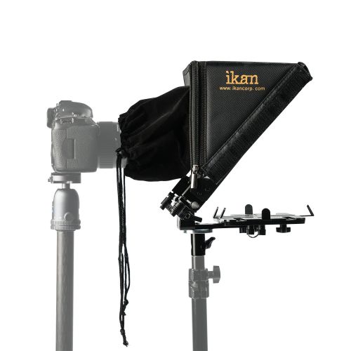  Ikan PT-Elite-LS Elite Tablet Teleprompter for Light Stands, Black