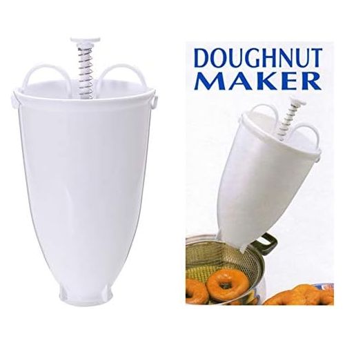  [아마존베스트]ikasus Donut Maker, Donut Backform, Plastic Donut Mould Dispenser Pfannkuchen Teigspender fuer Donuts, Donutmaker DIY Werkzeug Kueche Geback Backwaren Backwerkzeuge fuer koestliche Min