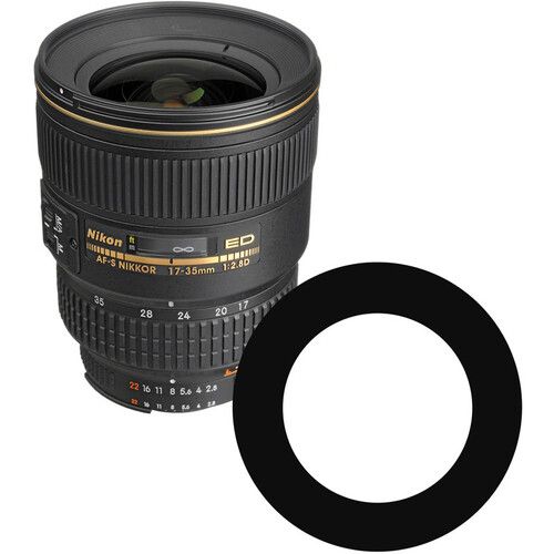  Ikelite Anti-Reflection Ring for Nikon NIKKOR AF-S 17-35mm f/2.8D IF-ED Lens in Underwater Dome Port