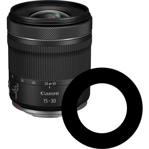  Ikelite Anti-Reflection Ring for Canon RF 15-30mm f/4.5-6.3 IS STM Lens in Underwater Dome Port