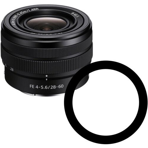  Ikelite Anti-Reflection Ring for Sony FE 28-60mm f/4-5.6 Lens in Underwater Dome Port