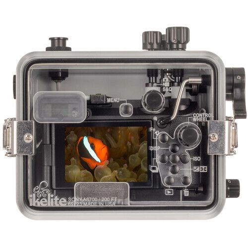  Ikelite 200DLM/E Underwater Housing for Sony a6700 Camera