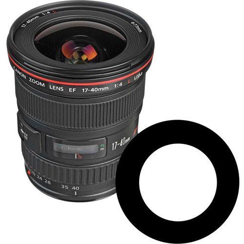  Ikelite Anti-Reflection Ring for Canon 17-40mm f/4 USM Lens in Underwater Dome Port