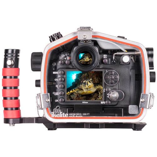  Ikelite 200DL Underwater Housing for Nikon D810 with Dry Lock Port Mount (200')