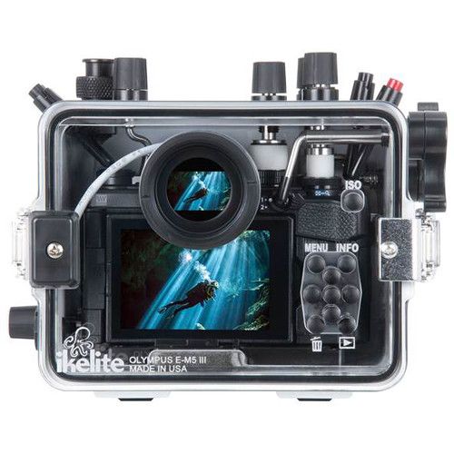  Ikelite 200DLM/A Underwater Housing for Olympus OM-D E-M5 Mark III Mirrorless Camera