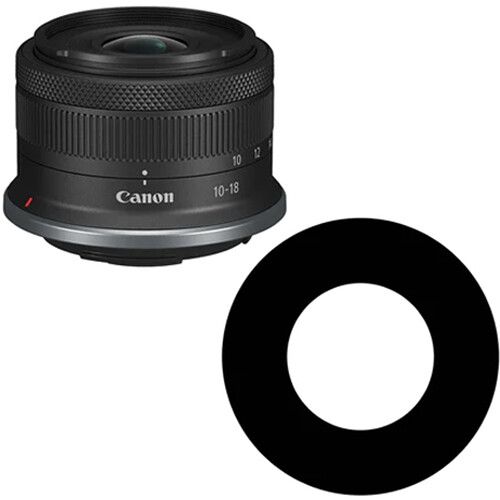  Ikelite Anti-Reflection Ring for Canon RF-S 10-18mm f/4.5-6.3 IS STM Lens in Underwater Dome Port