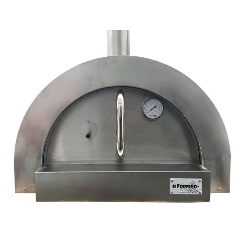  IlFornino ilFornino F- Series Mini Wood Fired Pizza Oven- Portable Stainless Steel