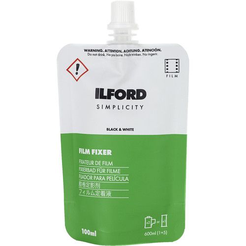  Ilford SIMPLICITY Film Fixer (100mL Sachet, 5-Pack)