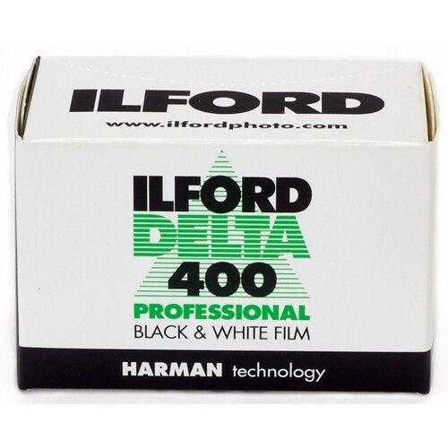  Ilford Delta 400 Professional Black and White Negative Film (35mm Roll Film, 36 Exposures)