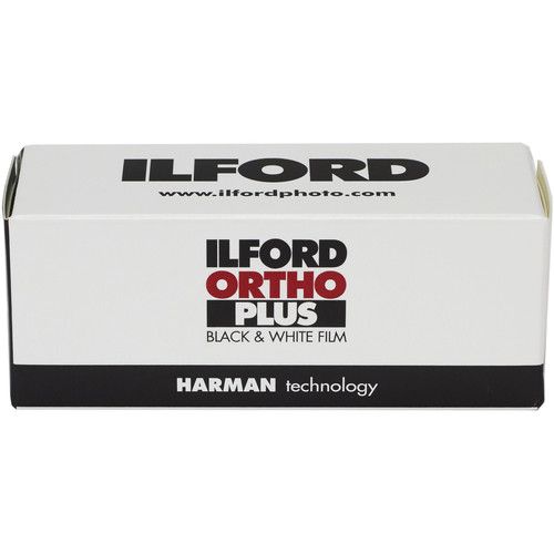  Ilford Ortho Plus Black and White Negative Film (120 Roll Film)