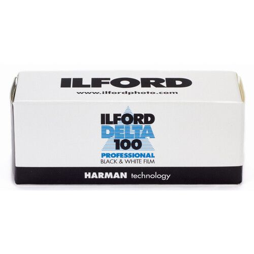  Ilford Delta 100 Professional Black and White Negative Film (120 Roll Film)