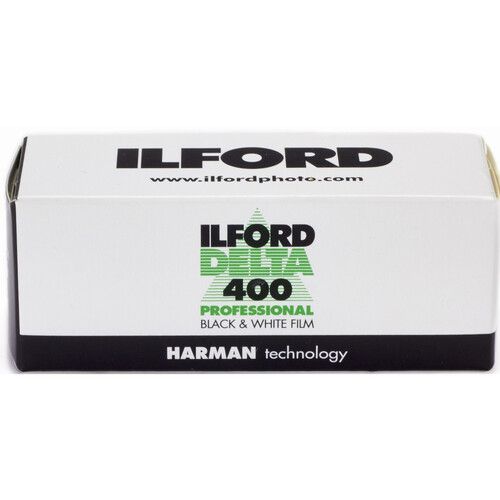  Ilford Delta 400 Professional Black and White Negative Film (120 Roll Film)