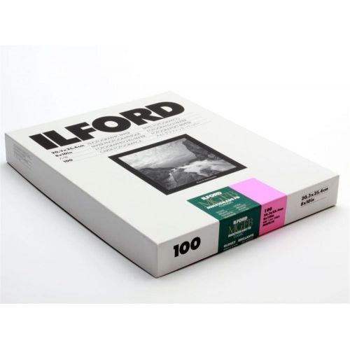  [아마존베스트]Ilford MGFB1K Fiber Based B & W Paper - 8x10, 100PK Glossy