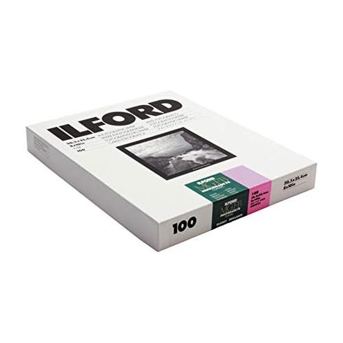  Ilford MGFB1K Fiber Based B & W Paper - 8x10, 100PK Glossy