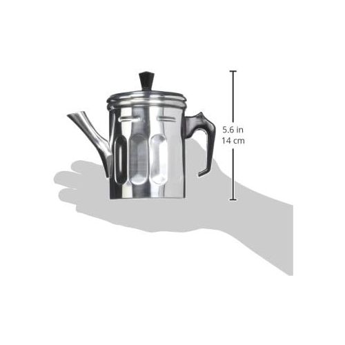  ILSA 6-Cup Neopolitan Espresso Maker, Aluminum