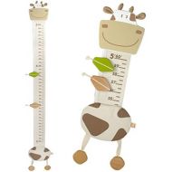 Im Wood and Fabric Wall Growth Chart, Height Measurement, Scale, Ruler for Kids (Cow)