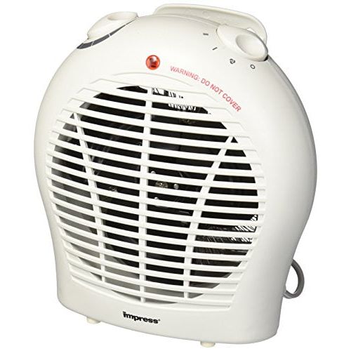  Impress IM-702 1500 watt 2 Speed Fan Heater with Adjustable Thermostat