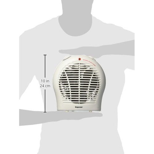  Impress IM-702 1500 watt 2 Speed Fan Heater with Adjustable Thermostat