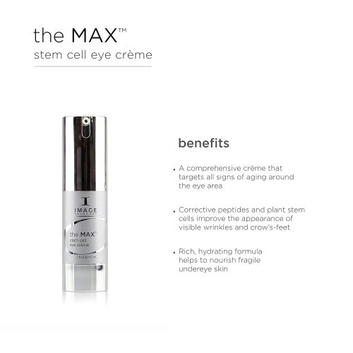  IMAGE Skincare The Max Stem Cell Eye Croeme with VT, 0.5 oz.