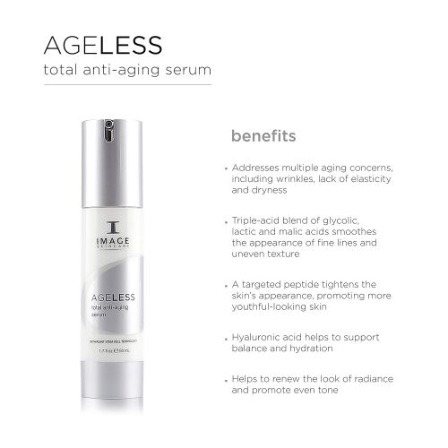  IMAGE Skincare Ageless Total Anti-Aging Serum with VT, 1.7 oz.