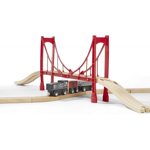  토마스와친구들 기차 장난감Imaginarium Mega Wooden Train Set, for Ages 3-6, 80 Pieces