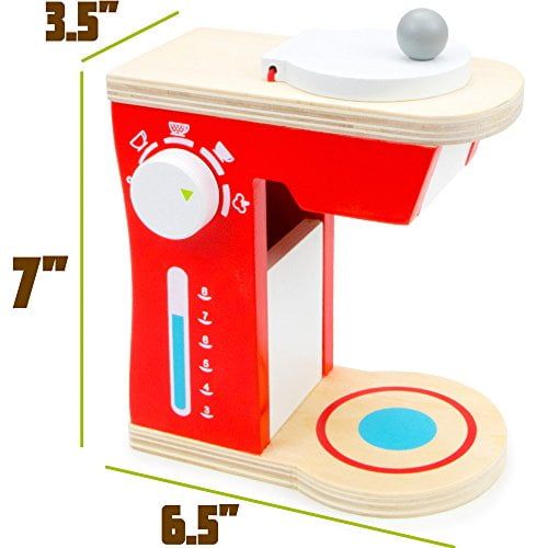 브라이벨리 Imagination Generation Good Mornings Coffee Maker Breakfast Playset | Food Toys Pretend Play