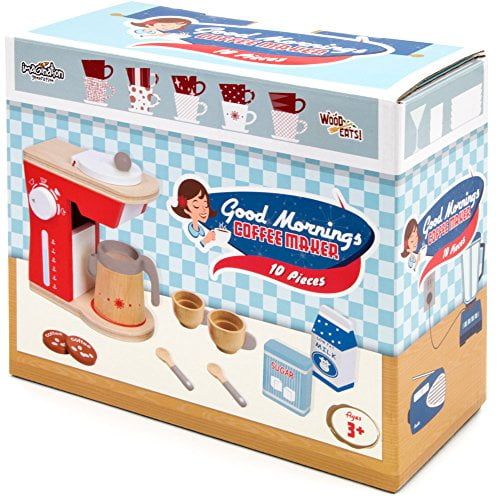 브라이벨리 Imagination Generation Good Mornings Coffee Maker Breakfast Playset | Food Toys Pretend Play