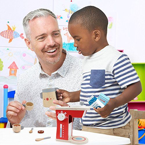 브라이벨리 Imagination Generation Good Mornings Coffee Maker Breakfast Playset | Food Toys Pretend Play