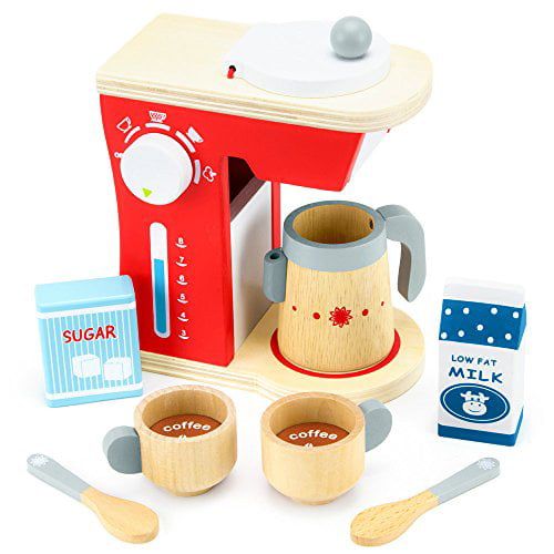 브라이벨리 Imagination Generation Good Mornings Coffee Maker Breakfast Playset | Food Toys Pretend Play