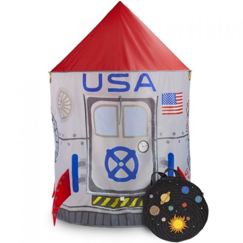 브라이벨리 Brybelly Space Adventure Roarin Rocket Play Tent