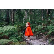 ImagineThatKMB Little Red Riding Hood Childrens / Kids dress up costume in red