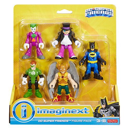 피셔프라이스 Fisher-Price Imaginext DC Super Friends Heroes & Villains Pack