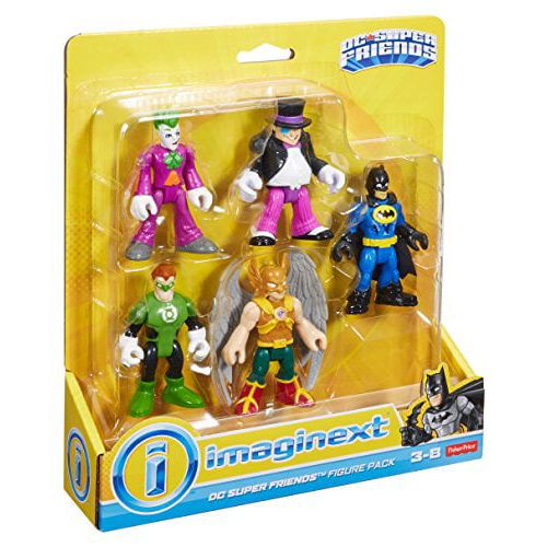 피셔프라이스 Fisher-Price Imaginext DC Super Friends Heroes & Villains Pack