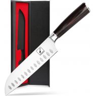 Santoku Knife - imarku 7 inch Kitchen Knife Ultra Sharp Asian Knife Japanese Chef Knife - German HC Stainless Steel 7Cr17Mov - Ergonomic Pakkawood Handle, Best Choice for Home Kitc