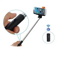 Selfie Stick, Imarku Extendable Wireless Bluetooth Selfie Stick with built-in Bluetooth Remote Shutter Monopod for Apple, Android Smartphones (Black)
