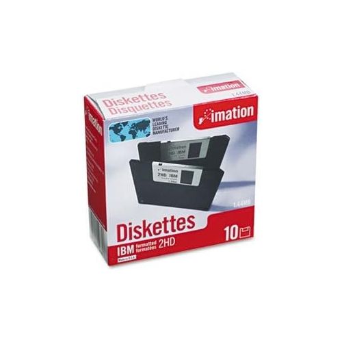  [아마존베스트]Imation - 3-1/2 Diskettes, Formatted, PC Format, 1.44MB, DS-HD