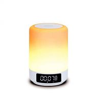 Imbeang Bluetooth Speaker with Timer, Color Changing Lamp RGB Bedside Lamp Touch Control Lamp RGB & LED...