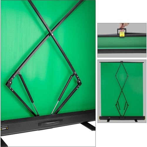  Impact Rapid Background Screen (Chroma Green, 6.7 x 5')