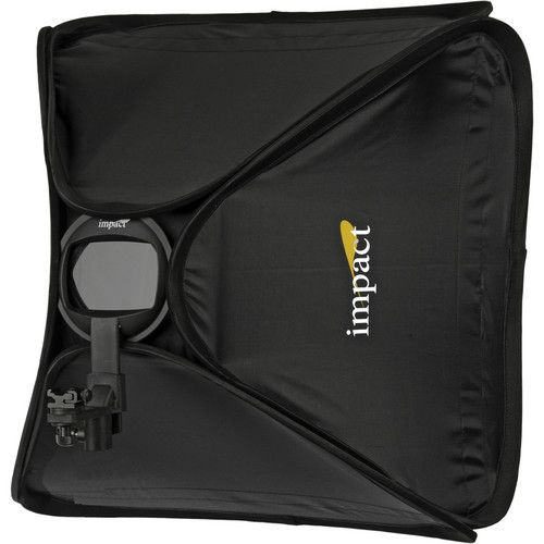  Impact Quikbox Softbox with Shoe Mount Flash Bracket (24 x 24