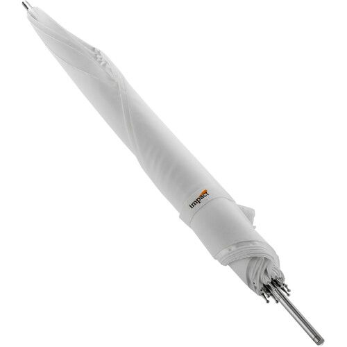  Impact White Satin Umbrella (30