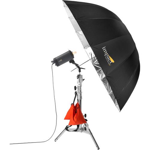  Impact X-Large Improved Deep Silver Umbrella (65