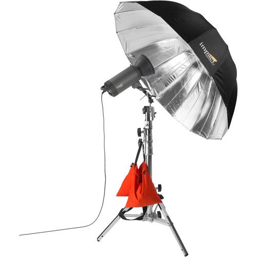  Impact Large Improved Deep Silver Umbrella (51