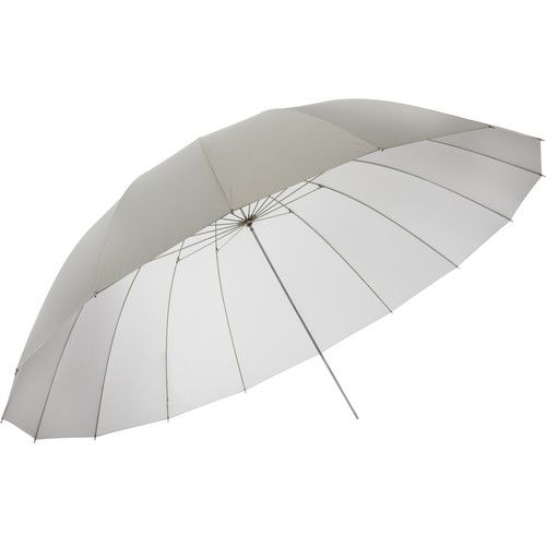  Impact 7' Parabolic Umbrella (White Diffusion) With Light Stand Kit
