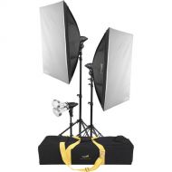 Impact Soft n' Natural 3-Light LED Kit with Case