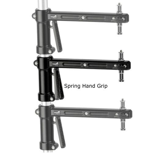  Impact Column Stand with Sliding Arm (Chrome Steel)