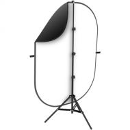 Impact Collapsible Background V2 Kit (5 x 7', Black/White)