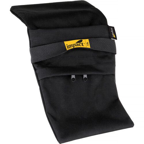  Impact Empty Saddle Sandbag Kit (5 lb, Black, 6-Pack)