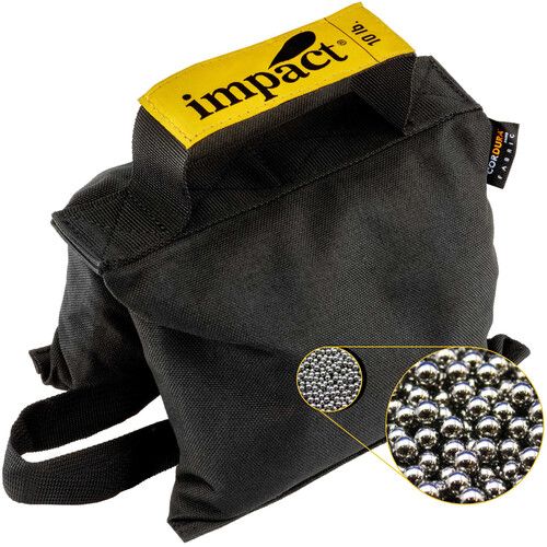  Impact SSB-10 Saddle Shot Bag (Black, 10 lb)