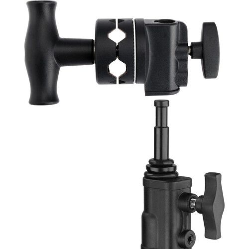  Impact C-Stand with Quick Release Sliding Leg with Grip Arm (Black)